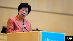 Margaret Chan, babbar daraktar Hukumar Kiwon Lafiya ta Duniya ko WHO, wadda zata kammala wa'adinta a watan Yuin 2017