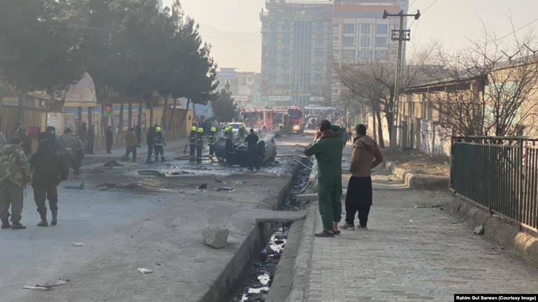 Aho igisasu cyaturikiye i Kabul muri Afuganistani