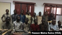 Arrested Armed Bandits in Zamfara State