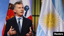 El presidente de Argentina, Mauricio Macri, ha insistido en que en Venezuela debe haber elecciones libres.