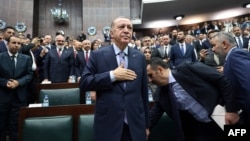 Cumhurbaşkanı Erdoğan dün partisinin Meclis grup toplantısında Ortadoğu'daki gelişmelere ilişkin açıklamalarda bulundu - 25 Ekim 2023