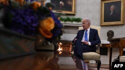 Fotografía del presidente estadounidense Joe Biden durante una reunión en la Casa Blanca el 2 de noviembre. El gobierno de Estados Unidos se ha convertido en un actor clave de las negociaciones políticas en Venezuela.