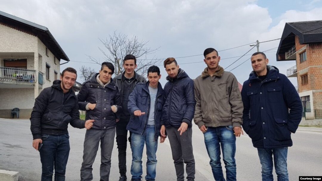 Migranti iz Alžira (Foto: BIRN BiH)
