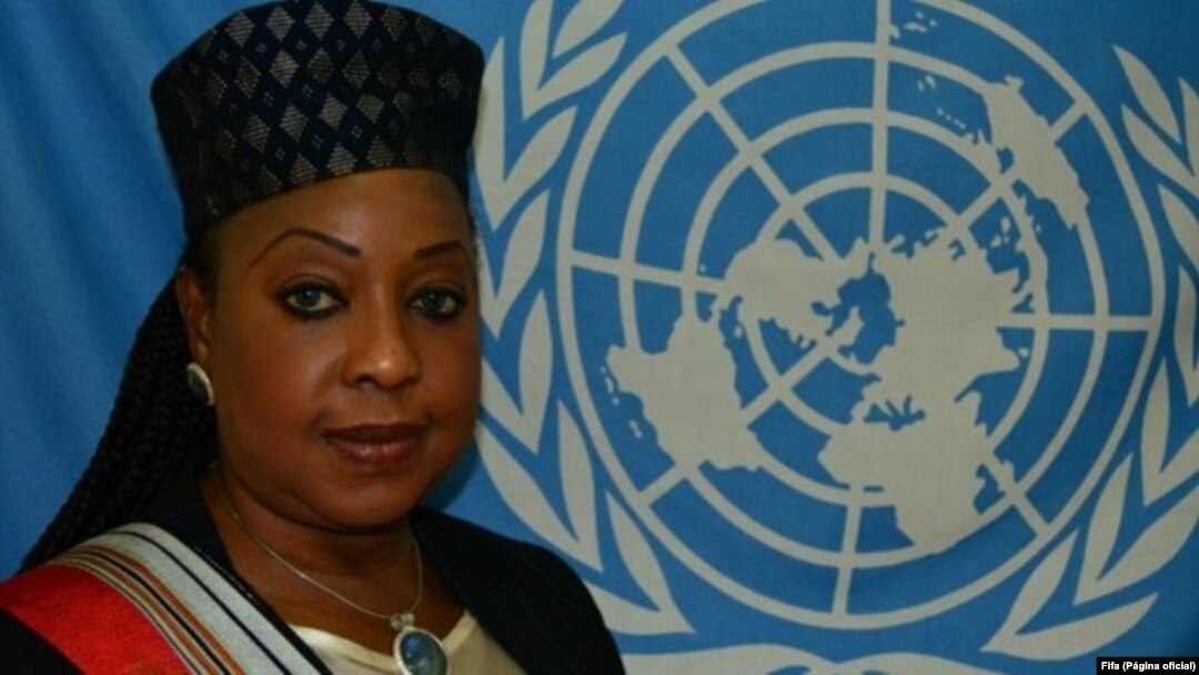 A l'ONU depuis 21 ans, Mme Samoura, 54 ans, qui a occupé différents postes dans plusieurs pays d'Afrique, a été nommée lors du 66e congrès de la Fifa qui se tient à Mexico.
