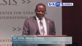 Manchetes Africanas 10 Novembro 2017: Odinga menciona secessão no Quénia