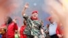 ARCHIVO - El ministro venezolano Diosdado Cabello durante un evento en conmemoración del fallido golpe de Estado liderado por Hugo Chávez. Caracas, Venezuela, 4 de febrero de 2025. Foto AP/Cristian Hernández.