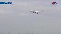 Japonya'da Motoruna Kuş Sürüsü Çarpan Uçak Zorunlu İniş Yaptı