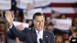 Mitt Romney ປະກາດຮັບໃຊຊະນະເລືອກຕັ້ງຂັ້ນຕົ້ນ 5 ລັດ ເມື່ອວັນອັງ
ຄານວານນີ້