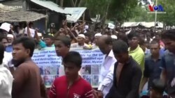 Arakanlı Müslümanlar'dan Sürgünün Yıldönümünde Protesto Eylemi