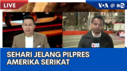 Laporan VOA untuk BTV: Sehari Jelang Pilpres Amerika Serikat 