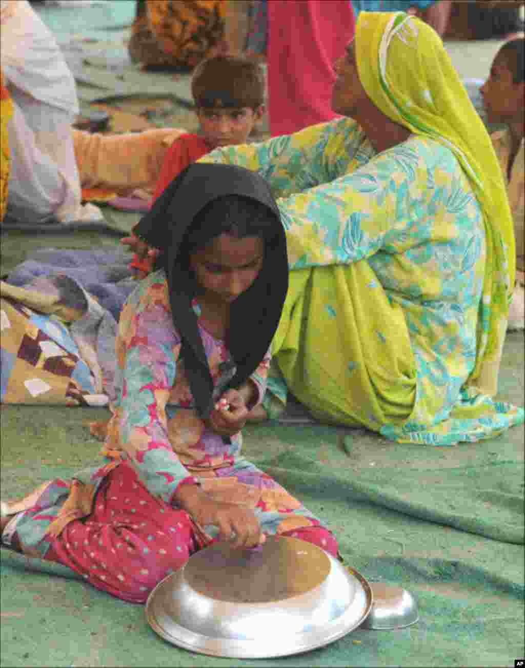 سندھ میں سیلاب زدگان کی حالت زار