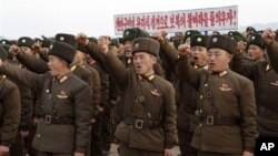 Binh sĩ Bắc Triều Tiên thề sẽ trả đũa bất kỳ hành động quân sự của Hàn Quốc.