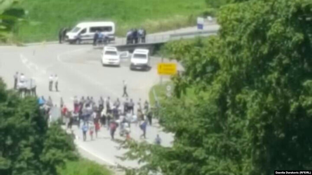 Migranti na granici kod Velike Kladuše