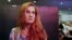 Alleged Russian agent Maria Butina speaks at 2015 FreedomFest conference in Las Vegas, July 11, 2015, in this still image taken from a social media video obtained July 19, 2018.
