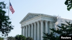 Edificio que ocupa la Corte Suprema de EEUU en Washington, DC.