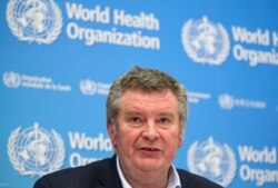 Michael J. Ryan, Executive Director of the WHO Health Emergencies Program, attends a news conference in Geneva, Feb. 11, 2020.