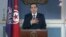 In this image made from Channel 7 Tunisia TV Tunisian President Zine El Abidine Ben Ali is seen making a speech in Tunis, Jan. 13, 2011.
