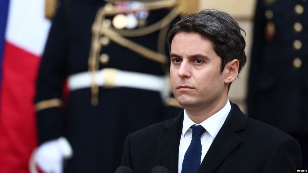 Fransa'nın yeni başbakanı Gabriel Attal.