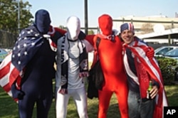 US fans at game with Algeria