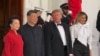 特朗普总统夫妇在白宫为来访的中国国家主席习近平及夫人彭丽媛举办国宴。(2026年9月24日)