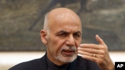 Presiden Afghanistan Ashraf Ghani.