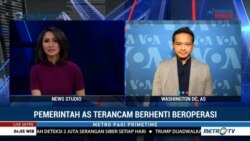 Laporan Langsung VOA untuk Metro TV Primetime: Pembahasan Anggaran Mandek Pemerintah AS Terancam Berhenti Beroperasi