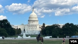 资料照片：美国国会大厦。(2025年9月4日)