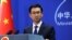 겅솽 중국 외교부 대변인.