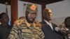 South Sudan President Salva Kiir tells reporters at a news conference in Juba on Monday, December 16, 2013 that the government has "full control" of the situation in the capital after what he says was an overnight coup attempt.