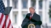 FILE - In this Jan. 6, 2021, photo President Donald Trump speaks during a rally protesting the electoral college certification of Joe Biden as President in Washington.