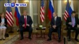 VOA60 America - Trump Fails to Blame Putin for Election Meddling