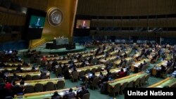联合国大会会场 （资料照片）