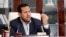 FILE - Abdul Hakeem Belhadj, leader of the Al-Watan party, speaks during an interview with Reuters in Tripoli, March 4, 2015. 