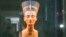 FILE - A bust of ancient Egyptian Queen Nefertiti at the New Museum in Berlin, Sept. 10, 2014.