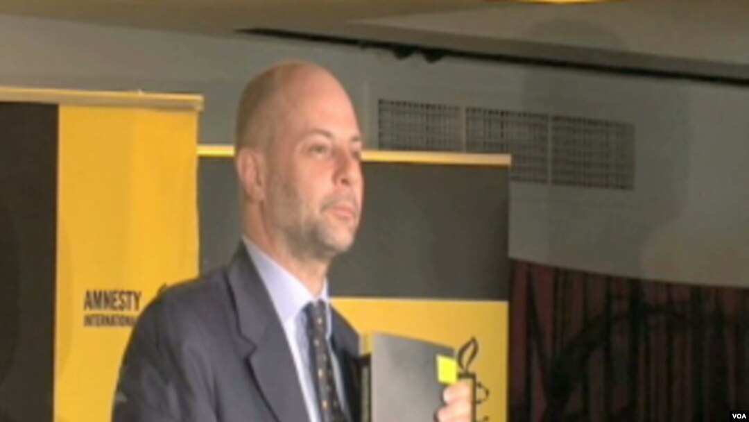 Sekjen sementara Amnesty International, Claudio Cordone