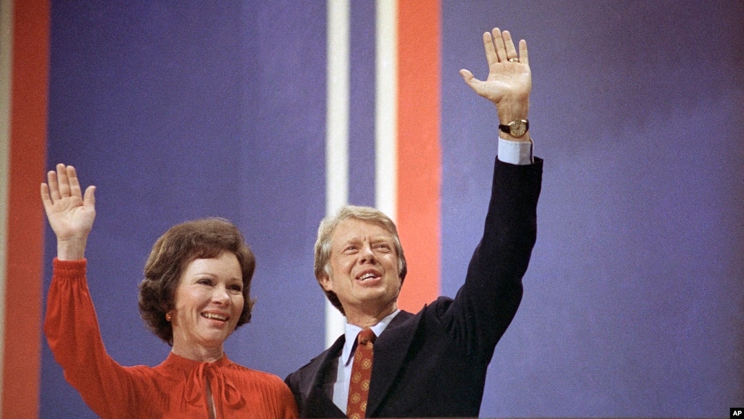 TT Jimmy Carter và vợ, Rosalynn Carter, tại New York, 1976.