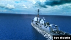 صحنه ای از انیمیشن نبرد خلیج فارس 