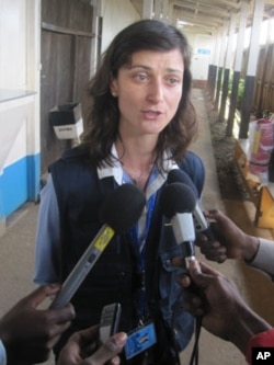 Maria Nedelcheva, chef de la mission d'observation de l'Union européenne