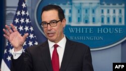 Steven Mnuchin, le secrétaire américain au Trésor le 11 janvier 2018.