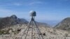 A GPS station is seen in the Inyo Mountains of California. (Shawn Lawrence, UNAVCO)