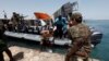 Plus de 350 migrants sur une embarcation interceptée par les gardes-côtes libyens