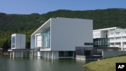 Library of Wenzheng College, Suzhou, China. (Photo by Lu Wenyu)