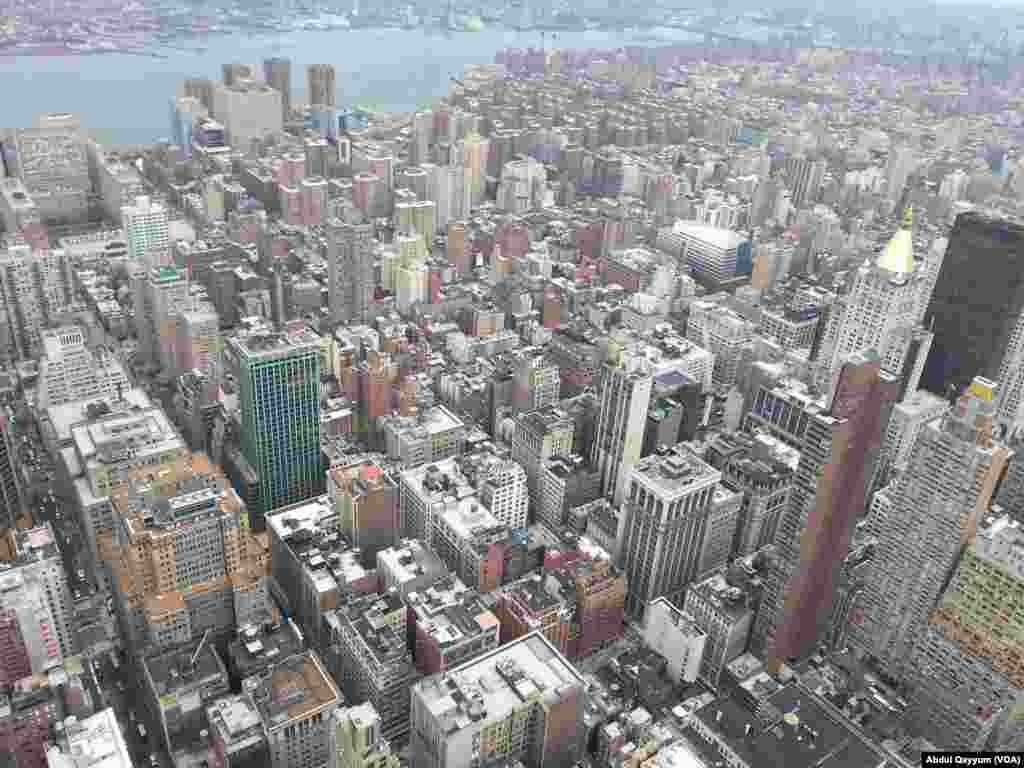 نیو یارک سٹی کا فضائی منظر