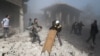 시리아 군, 수도 인근 반군지역 공습...최소 27명 사망
