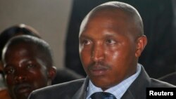 Congolese warlord Bosco Ntaganda attends a rebel commander's wedding in Goma, Democratic Republic of Congo, December 27, 2009. 