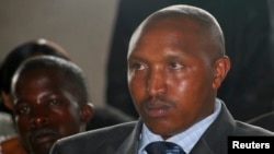 FILE - Fugitive Congolese warlord Bosco Ntaganda attends rebel commander Sultani Makenga's wedding in Goma, December 27, 2009. 