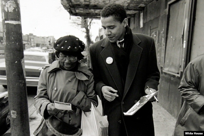 Obama as a community organizer in Chicago