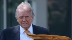 U.S. President Trump departs the White House en route to China