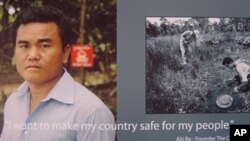 Aki Ra, the former Khmer Rouge soldier, plans to expand his demining project should he wins CNN's Top Hero Award.