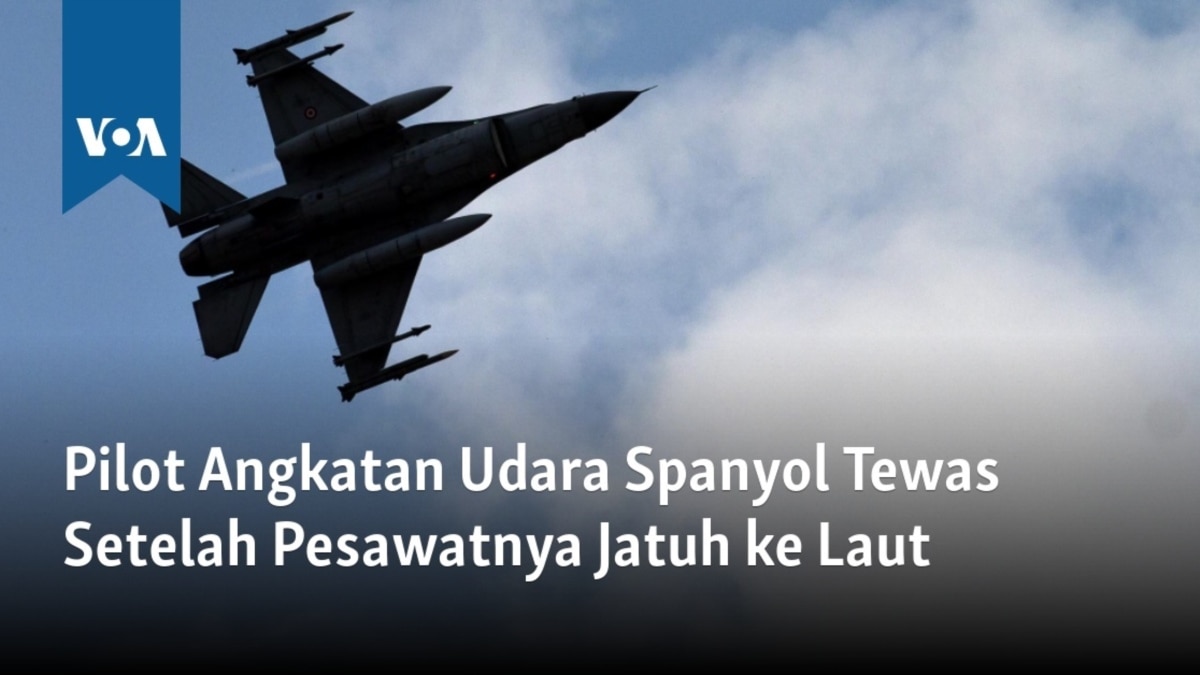 Pilot Angkatan Udara Spanyol Tewas Setelah Pesawatnya Jatuh Ke Laut